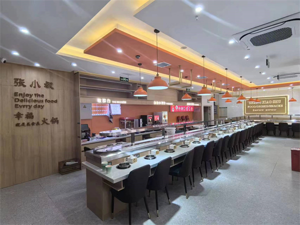 智能送餐小火车